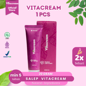 Paket Perawatan Gatal Kulit Selangkangan Salep Vitacream dan Vitasoap Body Wash