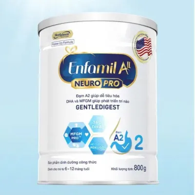 [HCM]Sữa Bột Enfamil A2 Neuropro 2 – 800g