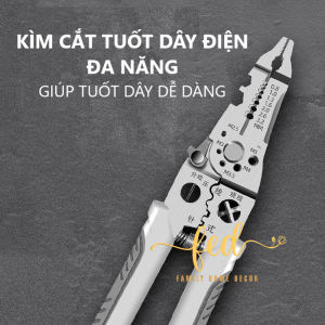 Kìm tuốt dây kìm điện đa năng chuyên dụng