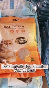 CATQUEEN Meowkit 10L Premium Cat Litter Bentonite 10L Ultra Clean Odor Control High Absorption Clumping Fast & Hard