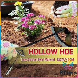 KLIMO Hollow Hoe Durable Weeding Rake Handheld Hoeing Garden Pine Soil Farm Tool Weeding Tools