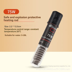 Teekland Bể cá mini thanh sưởi cho bể cá siêu ngắn bể cho rùa làm nóng bằng điện thanh sưởi cho bể cá hồ cá nhỏ bể cá tự động nhiệt độ không đổi Rod thanh sưởi cho bể cá