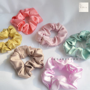 BABY SCRUNCHIE VELVET - Mini slim kecil premium velvet lembut cepol