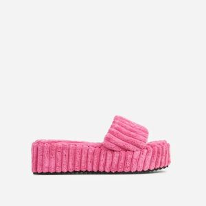Spring and Autumn New Foreign Trade Plus-size Thick-soled Outer Wear Wool Slippers Womens Fashion Open-toed European and American Flip-flops