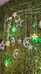 2026 Muslim Eid al Fitr decoration lights camping decoration lights curtain lights string ins Atmosphere lights