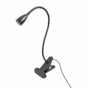 CURRANT Cổ ngỗng linh hoạt Đèn bàn kẹp Có thể điều chỉnh Kẹp kim loại Đèn chiếu sáng đọc sách Hoàn hảo Sạc USB Đèn đọc sách Đọc sách