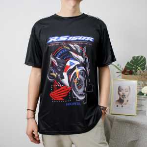 QXshop 🏍🔥 แง๊นๆๆ มาเเว้ววจ้า หนุ่มๆที่ชอบความเร็วแบบเท่ๆ กับเสื้อกีฬาสกรีนลายมอเตอร์ไซค์สุดเท่ มีให้เลือก2สี ขาว น้ำเงิน เท่สุดๆ✨