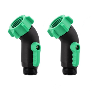 Strong Plastic Water Pipe Shut Off Valves with Leak Proof Design Hose Adapter for Marine Garden Hose Connection