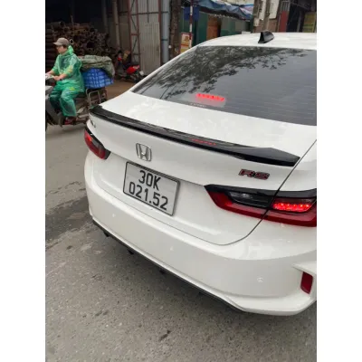 Đuôi gió đuôi cá Honda City 2022 2023 2024 2025 cánh lướt gió đuôi cốp (Mộc chưa sơn) Chất liệu nhựa ABS