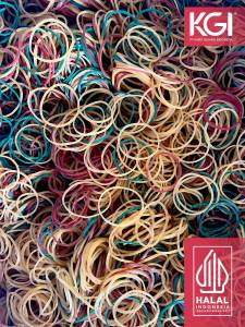 KARET BUNGKUS NASI RUBBER BAND IKAT PLASTIK ES PENTIL LUBANG BESAR 500 GRAM TERMURAH