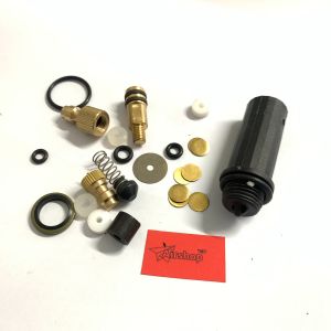 [ชุดซ่อมรุ่นใหม่] ชุดซ่อมปั้ม#หัวสูบ 10มิล  ตัวสีน้ำเงินสำหรับปั้ม 2 พัก และสีเหลือง ยิงตรง แบบใหม่่ ใช้ได้ทั้ง 2 รุ่น