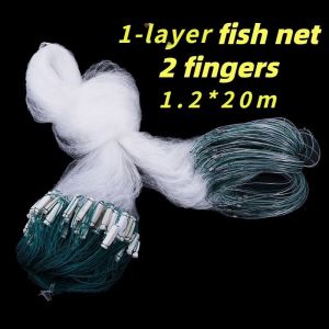 3 Layers Floating Fishing Net Nylon Gill Net Lambat Durable Fish Catching Net for River Lake Fishing Outdoor Gear
