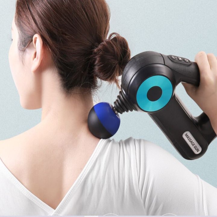 [HCM] MÁY MASSAGE CẦM TAY GIẢI CƠ GUN BLD-8890 ( 12 ĐẦU ).Bộ Gõ Cơ Điện Trị Liệu - 12 Đầu 3 Tay Cầm Massage Khác Nhau 6 Tốc Độ Kiểm Soát Tăng Lưu Thông Khí Huyết Giảm Đau,Giảm Béo Tạo Dáng,Thư Giãn Toàn Bộ Cơ Thể.BH 12T