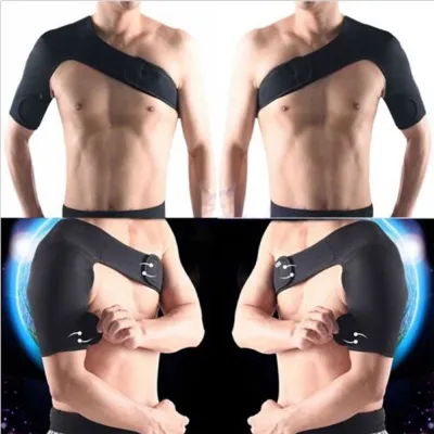 【Ready Stock】Shoulder Brace for AC Joint & Tendinitis，Shoulder Support for Pain Relief & Injury Prevention Compression Ice Pack Wrap Shoulder Support Rotator Cuff Brace for Women & Men