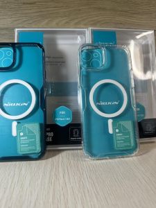 IPHONE 15 PRO MAX / 15 PRO / 15 PLUS / 15 Case NILLKIN Nature Pro MAGNET Transparent Shockproof Case