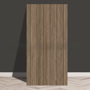 MODERNLUX Self-adhesive 3D Wall Sticker Moisture-proof Waterproof Wall Tile Sticker PVC Wood Grain Sticker Living Room