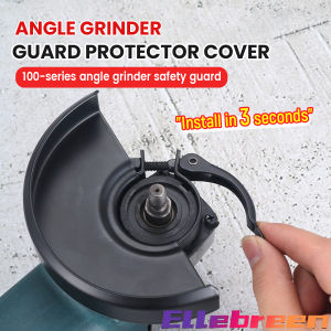 Ellebreen Black Angle Grinder Wheel Safety Guard Protector Protective Cover for Electric Angle Grinder