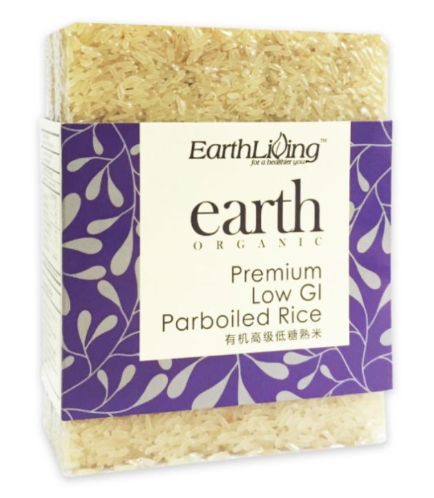 Earth Living Earth Organic Nasi Parboiled GI Rendah Premium / Premium ...