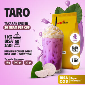 Jagorista Bubuk Minuman Taro 1 KG Kualitas Premium