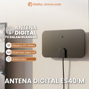 Antena Digital Elston Type ES-40 High Signal Indoor |Antena Kupu-Kupu