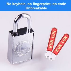 30MM Magnetic Padlock Anti-theft Technology Anti-rust Lock Magnetic Lock Without Keyhole Lock