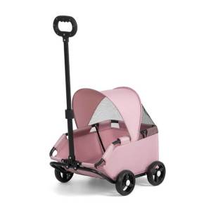 Lightweight Foldable Pet Stroller for Small Dogs & Cats | Compact Travel-Friendly Pushcart for Teddy & Puppies