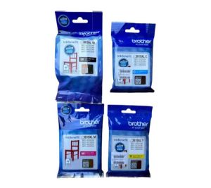 หมึกแท้ Brother LC-3619XL 4 สี ดำ ฟ้า ชมพู เหลือง. ของแท้