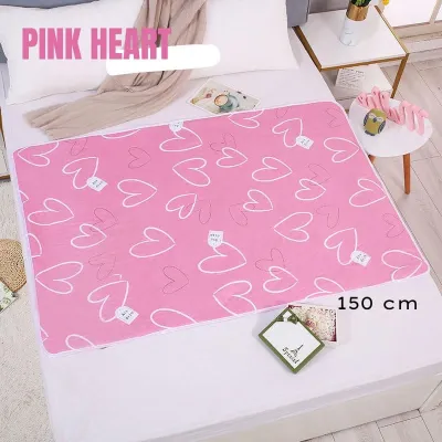 Baby Adult Leakproof Diaper Changing Mat Pad Cotton Material Washable Mattress 150cm