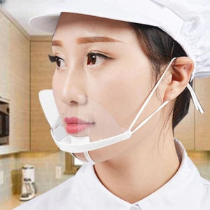 Khẩu Trang nhựa che miệng khi giao tiếp hoặc chế biến thức ăn  phun xăm  spa