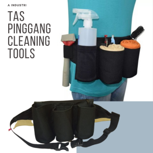 Caddy Bag OB Tas Pinggang Cleaning Service Pabrik kantor dll
