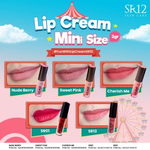 Lip Matte SR12 Tahan Lama Ringan Dibibir Kamasan Mini