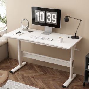 Height Adjustable Table Manual Lifting Table Leg Computer Table Home Bedroom Student Desk Rental Desk