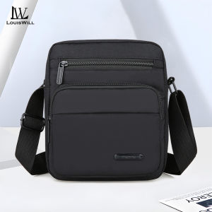 LouisWill Men Bags Men Shoulder Bag Messenger Travel Bag Waterproof Business Bag Large Capacity Bag Lightweight Casual Bag Fashion Sport Crossbody Bag for Student Teenager