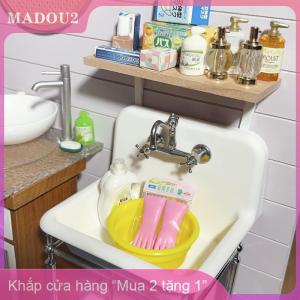 [COD] MADOU2 1 cặp Dollhouse thu nhỏ Găng tay cao su mô phỏng dài làm sạch găng tay búp bê nhà bếp 1:12 trang trí nội thất nhà búp bê phụ kiện