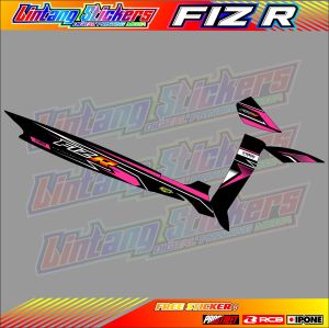 STRIPING VARIASI YAMAHA FIZ R / STICKER LIST VARIASI MOTOR FIZ R