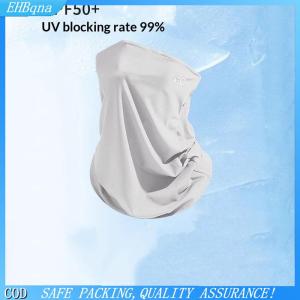 COD Mùa Hè Mặt Trời Lá Chắn Mặt Nạ Băng Lụa Cổ Bìa UV Bảo Vệ Cho Đi Xe Đạp Câu Cá Và Cuộc Phiêu Lưu Ngoài Trời
