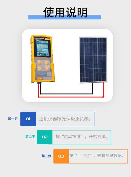 Multimeter Test Solar Panel PVT801 Photovoltaic Panel Multimeter Solar Panel MPPT Tester Power ...