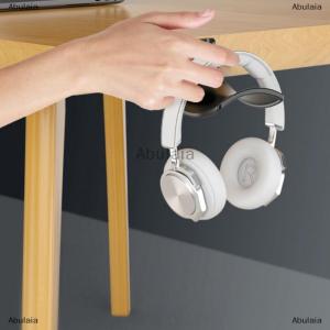 [COD] Abulaia Wall Mounted Headphone Hanger Universal Headset Holder Under Desk Backpack Hook Earphone Display Stand with Nail-free Glue/Screw