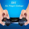 BlueWow G21 Mobile Game Trigger for PUBG Phone Gaming Controller Alloy Gamepad Joystick Aim Shooting L1R1 Key Button. 