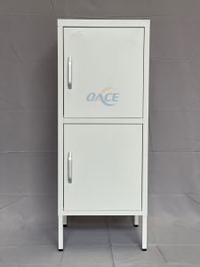 QACE Steel home cabinet with legs(NOT ASSEMBLED  SLIM <101*40*40cm> WIDE <101*80*40cm>)