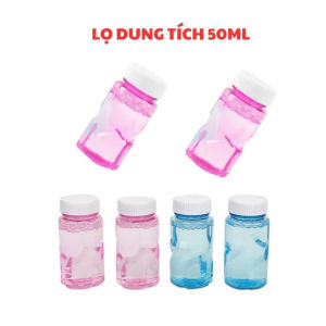 Phụ Kiện Đồ Chơi Chai/Túi Dung Dịch Bong Bóng Dùng Cho Máy Thổi Bong Bóng Xà Phòng