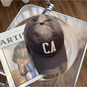 Fashion King #C A Letters New Cup Baseball Cap For Men Cap Trend Simple Casual Wild Summer Hat For Women