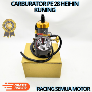 Karburator PE 28 keihin kuning untuk semua racing motor berkualitas original asli ori dan presisi