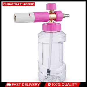 Car Foam Cannon Pressure Washer Foam Transparent Adjustable PA Foam Lance for Auto Detailing