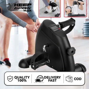 Professional Rehabilitation Mini Exercise Bike LCD Display Pedal Exerciser Low-Impact Fitness Machine for Home Rehabilitation Elderly Mobility Training & Light Fitness Workouts