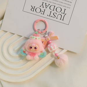 Cute Doll-Shaped Bag Keychain for Babies and Toddlers Aged Three Years Small Gift with Sweet Design