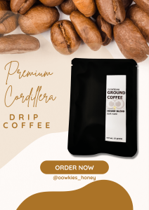 Premium Cordillera Drip Coffee Oowkies Single Pouch Pour Over Coffee 12g