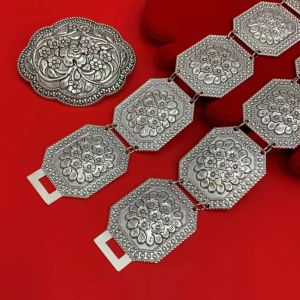 เข็มขัดผ้าถุงไทยประยุกต์ เข็มขัดผ้าซิ่น เครื่องประดับไทย เข็มขัดโบราณ เข็มขัดชุดไทย