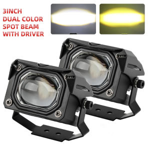 Mini driving light V7 Pro 40w high/low beam white and yellow LED headlights Korea LED chip