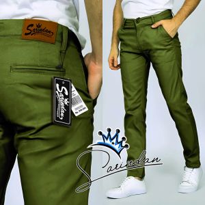 BISA BAYAR DITEMPAT{COD}CELANA CHINO PRIA SLIMFITBAHAN KATUN STRETCH.YANG TERLARIS DICELANA CHINO